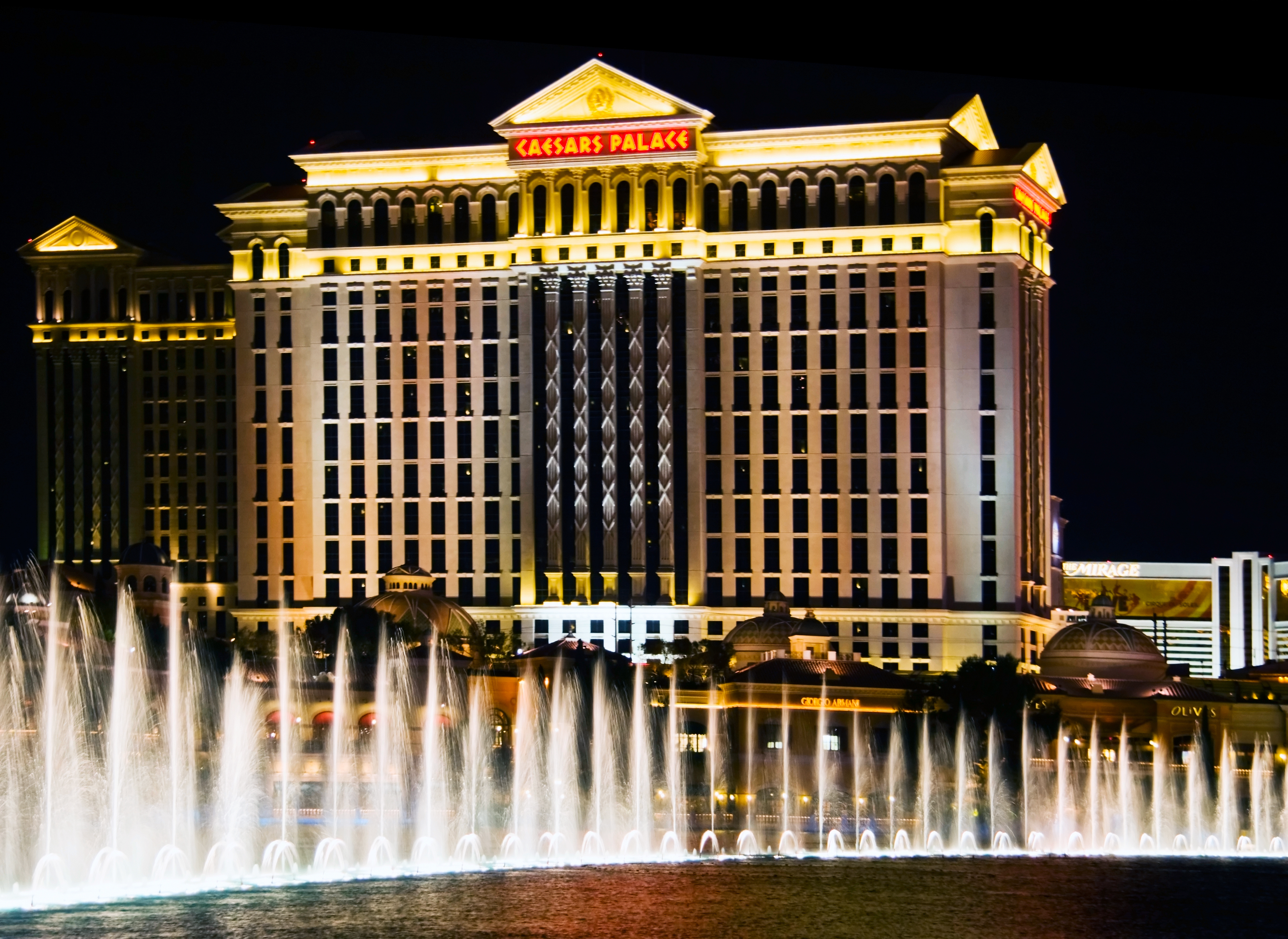 The Caesars Palace Hotel Las Vegas