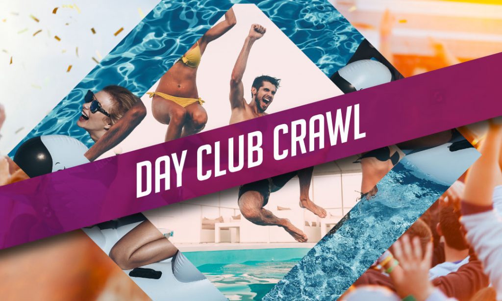 Vegas Pool Party Crawl with VIP-hosted Entry & Open Bar on Party